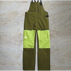 NEW The North Face Mens Ceptor Bib Snow Pants Ski Meadow Grass Green 2XL